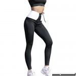 UOKNICE Yoga Pants for Womens Running Sport Gym Stretch Workout High Waist Geometric Wing Print Legging Trousers Black2 B07MM8XZYB